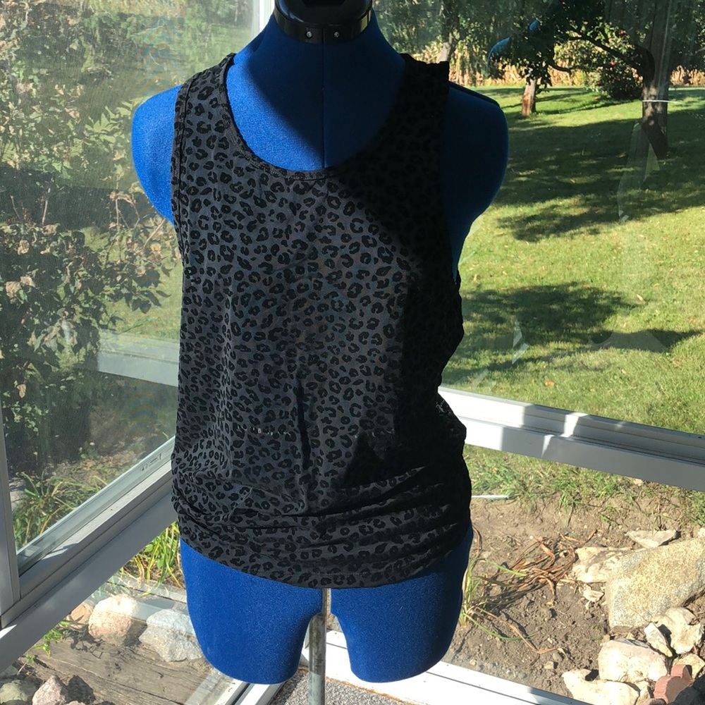 Mesh workout top